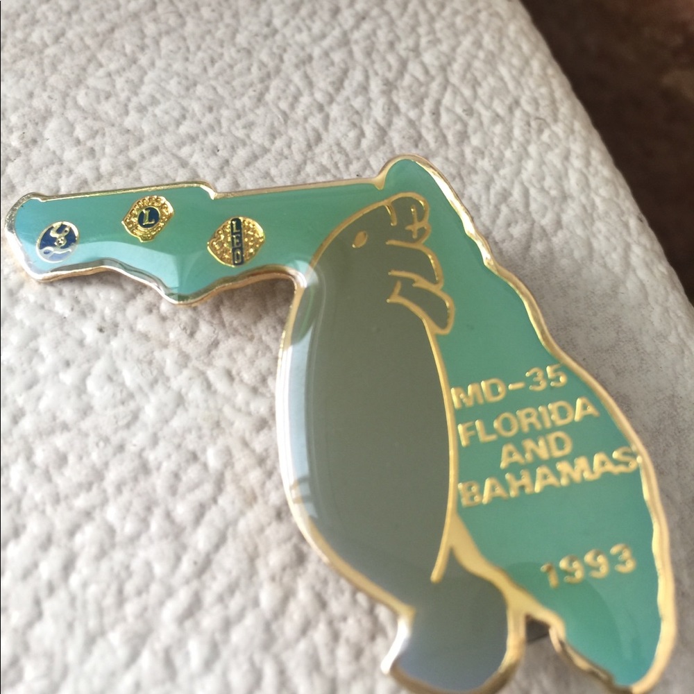 Manatee Pin - Picture 2 of 3